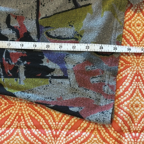 Parsley and sage, abstract, asymmetrical tunic size XL gently used condition - Picture 6 of 8